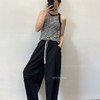 「K」洛诗琳13411极简松弛感萝卜裤2025夏季宽松慵懒休闲裤10407 商品缩略图3