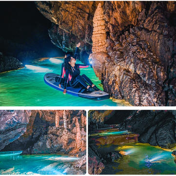 探洞特惠🎁黄龙洞一日探洞历险，溶洞浆板|洞穴溯溪|地缝挑战|勇士悬崖|避暑探险|秘境打卡|稻田咖啡 商品图2