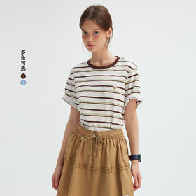 【大都会】TeenieWeenie小熊短袖圆领T恤女2025秋季新款女装