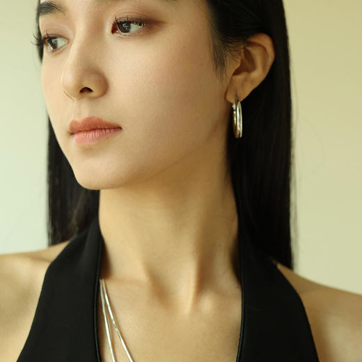 【玫瑰的故事-刘亦菲同款】Ancient Rome古罗马时期 | 银丝耳圈 商品图8