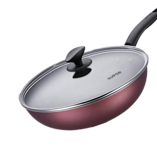 苏泊尔（SUPOR）苏泊尔炒锅 雅居豪华不粘锅三件套铝合金 炒锅汤锅煎锅通用三件套炒锅+汤锅+煎锅T1314T 商品图3