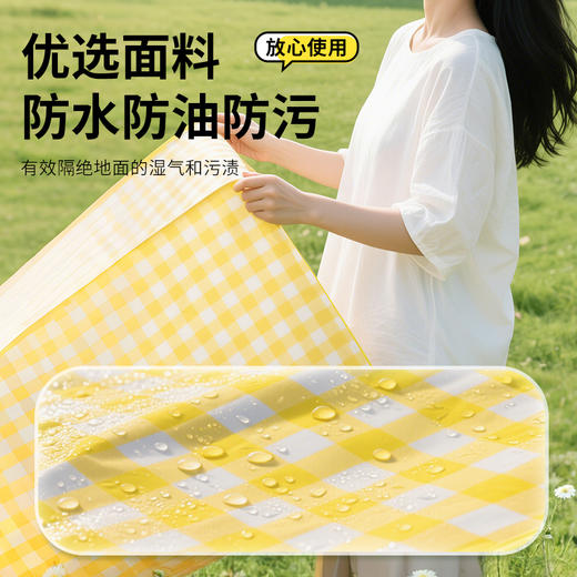freego「加厚防水无异味」一次性野餐垫 / 防潮垫/ 桌布/ 帐篷坐垫 户外露营草坪沙滩 商品图5