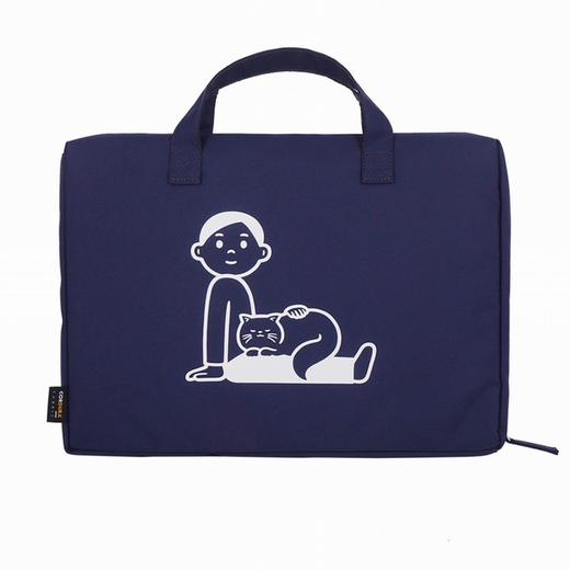 国誉(KOKUYO)Noritake 电脑包(白/深蓝) 商品图1