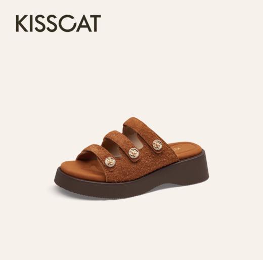 2F 接吻猫女款凉鞋 商品图0