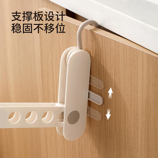 FaSoLa折叠衣架旅行便携新款晾衣架晾衣多功能酒店宿舍晾晒神器 商品图3