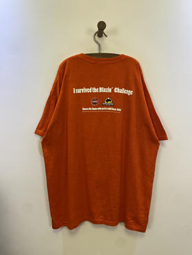 Y2K Vintage FRUIT OF THE LOOM 水果牌 可口可乐 火焰挑战 短袖T恤 _SST(XL)