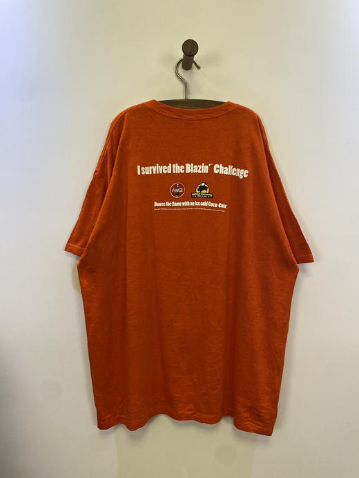 Y2K Vintage FRUIT OF THE LOOM 水果牌 可口可乐 火焰挑战 短袖T恤 _SST(XL) 商品图0