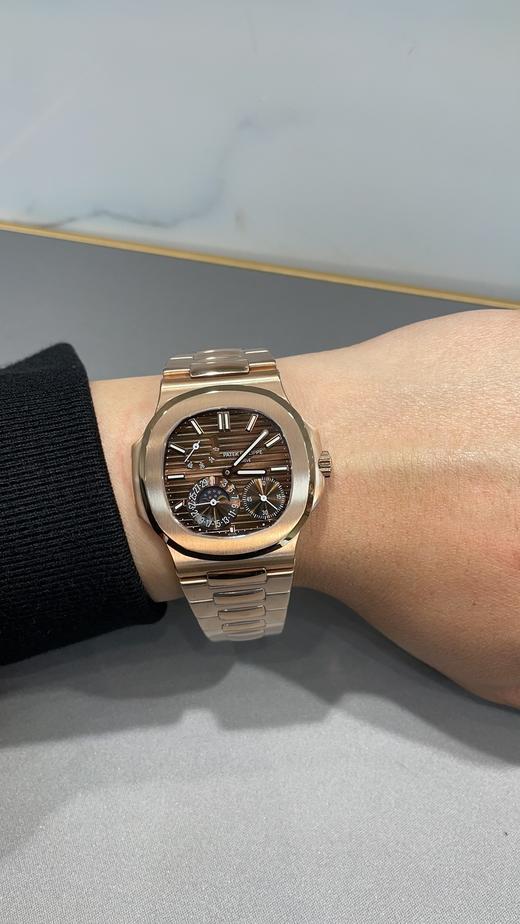 百达翡丽总裁5712玫瑰金棕盘（SH） 商品图0