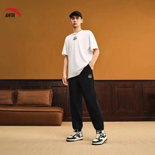 安踏速干运动长裤男士2025新款梭织健身跑步裤子152538304 商品图2