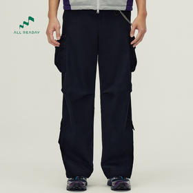 【好货清仓 硬核机能风 花岗岩肌理水洗工艺】新奇天立体口袋宽松户外直筒工装裤