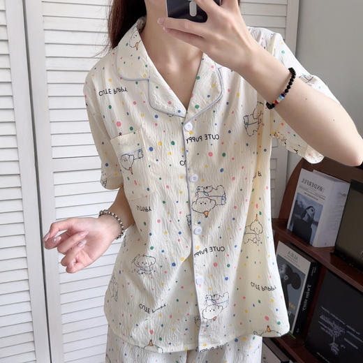 【热卖！拍2套更划算】软糯巨舒服！IMIL云朵棉少女风卡通睡衣3件套 柔软舒适 多款可选 商品图8