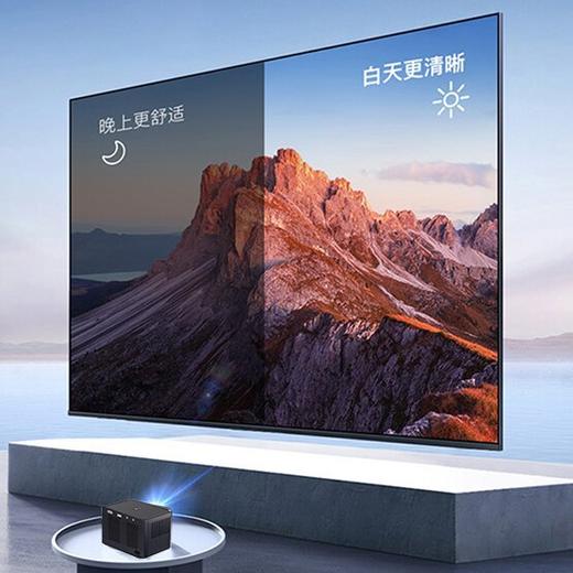 【智能家用高清4k】客厅卧室投影仪 无线投屏手机wifi投影机 自动矫正 商品图2