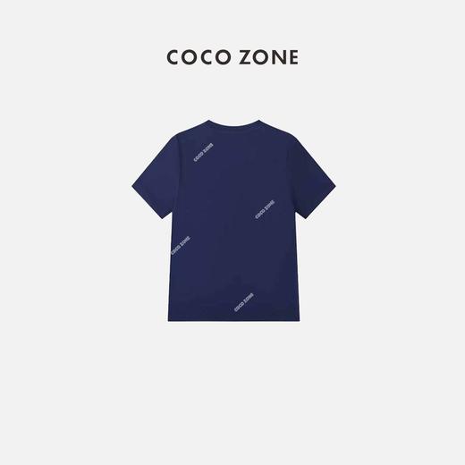 COCO ZONE 夏新款字母T上衣圆领短袖印花t恤 23C18653 商品图1