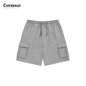 Covernat韩国潮牌运动工装风短裤抽绳宽松休闲运动裤男2025夏季新CO2402SO08