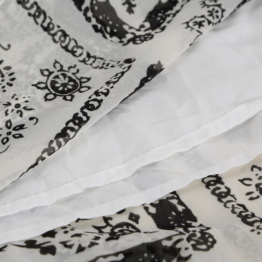 QF8E5斯尔丽25新款度假系列清爽高腰节吊带搭配针织外披两件套连衣裙 商品图7