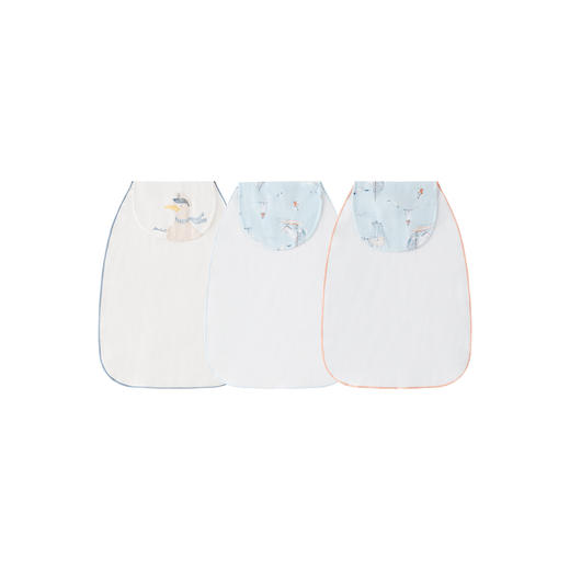 【商场同款】英氏婴儿吸汗巾柔软赛柔丝新生儿垫背巾A类抑菌3条装 商品图4