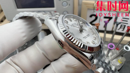 Rolex劳力士GS日志型系列 女款31mm 日志31系列 白盘钻面 女士腕表 搭载改Cal.2236 商品图2