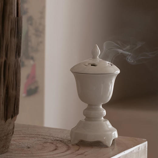 【颂香】赏画品香 复刻宋徽宗《听琴图》古画与画中香炉 家居装饰 商品图3