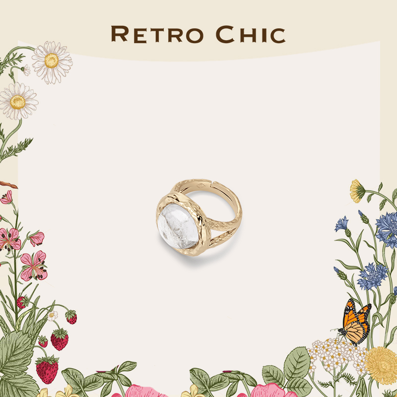【金晨&侯佩岑&万妮达&郑合惠子&刘芳菲同款】Garden of Eden 伊甸园系列 | 弗洛拉水晶戒指