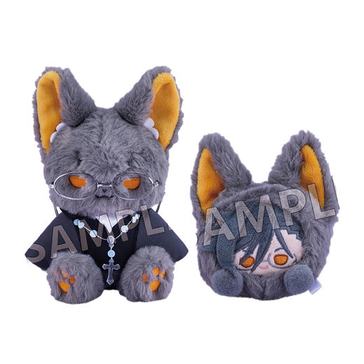 【GSC预售定金】mofufusa 毛绒公仔/团子 塞巴斯蒂安·米卡利斯 黑执事 商品图4