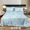 LS竹纤维色织印花凉席三件套2425 商品缩略图6