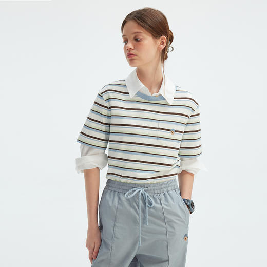 【大都会】TeenieWeenie小熊短袖圆领T恤女2025秋季新款女装 商品图3