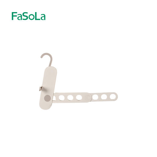 FaSoLa折叠衣架旅行便携新款晾衣架晾衣多功能酒店宿舍晾晒神器 商品图5