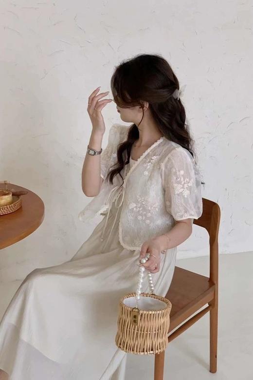 Stay2Weeks 新中式薄款开衫外搭配吊带裙 20692 商品图4