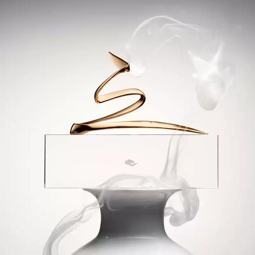 【从心之乐】 行书书法黄铜香插 中式线香礼盒 卧室安神熏香 商品图1