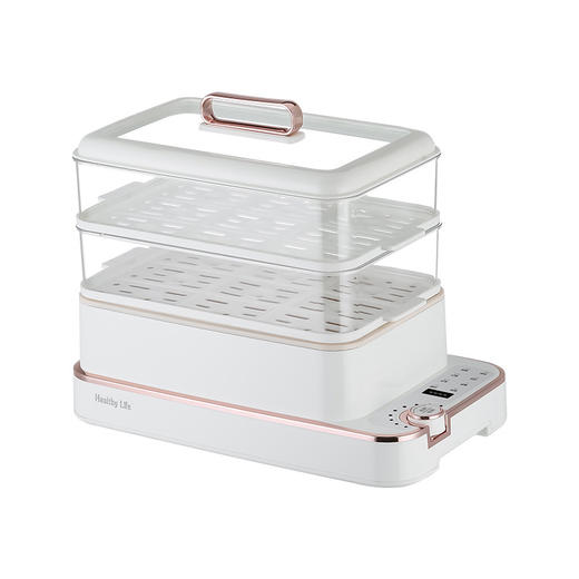 【电蒸锅多功能家用电蒸锅】可预约定时 三层四层大容量一体可视蒸汽锅  商品图4