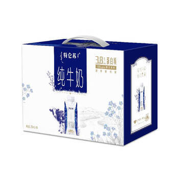蒙牛特仑苏纯牛奶全脂灭菌乳利乐梦幻盖250ml×10包（3.8g乳蛋白） /水饮冲调 /常温奶 /基础牛奶 商品图2