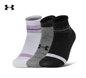 【12.21圣诞专享礼遇】安德玛女子UA Essential短筒袜—3双装1384025-001