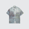 YOKE LANDSCAPE PRINTED OPEN COLLAR艺术家合作系列天丝短袖衬衫 商品缩略图3