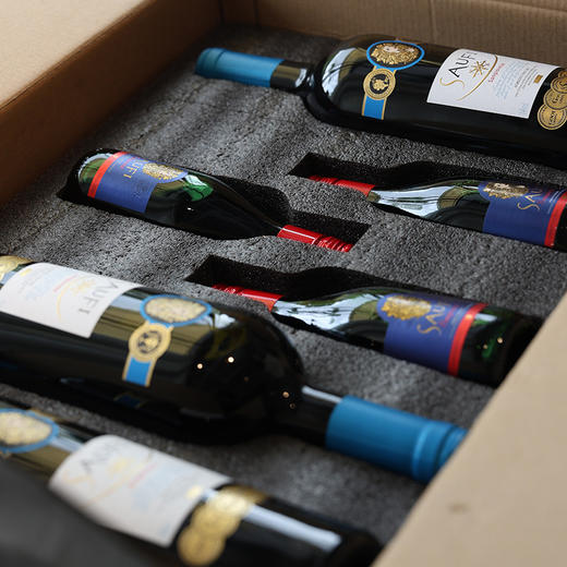 保税仓顺丰直发！【意大利原瓶进口 免费试喝3瓶！】颂菲·美人脸普利亚干红葡萄酒 14度干红 （750ml*3瓶正装+187ml*3瓶试喝装）买2箱加送电动开瓶器！ 商品图9