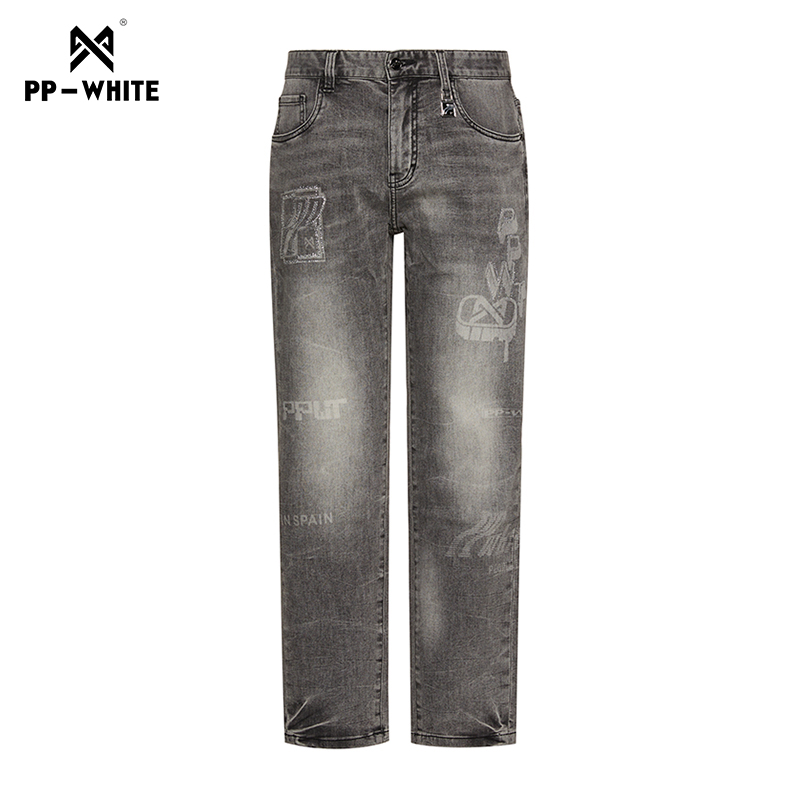 PP-WHITE 【牛仔裤】 WKN221220135