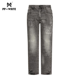 PP-WHITE 【牛仔裤】 WKN221220135