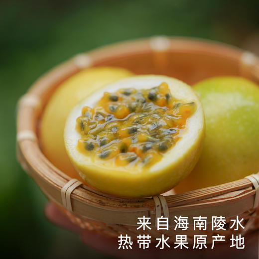 艾格吃饱了海南黄金百香果新鲜当季水果饱满 商品图1