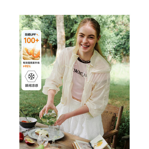 【大都会】防晒TeenieWeenie小熊外套女2025夏季新款女装 商品图0