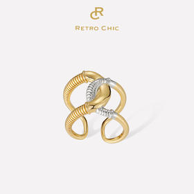 【迪丽热巴&马思纯&万妮达&刘忻&王悦伊同款】Retro Chic意大利复古时尚首饰 罗马斗兽场戒指