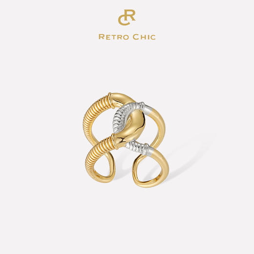 【迪丽热巴&马思纯&万妮达&刘忻&王悦伊同款】Retro Chic意大利复古时尚首饰 罗马斗兽场戒指 商品图0