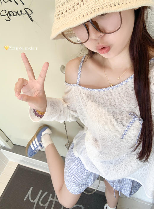 【110元任选2件】最后一波现货！蓝格子短裤 商品图11