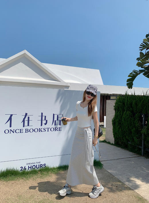 【149元任选2件】 现货！系带半身裙 商品图5