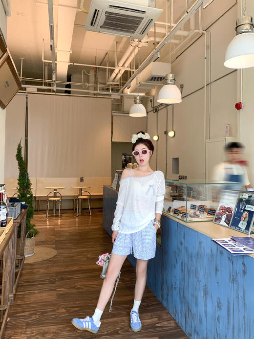 【110元任选2件】最后一波现货！蓝格子短裤 商品图8