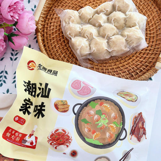 潮汕猪肉丸猪肉饼 | 非遗传承，上千次捶打手工制作，一口咬下，牙齿划过肉层，鲜味四溢！ 商品图2