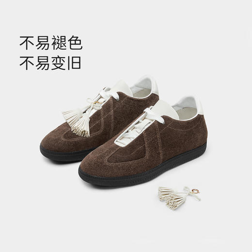 7or9配饰流苏蝴蝶结饰扣杏色 商品图4