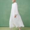 【林栖设计小店】桑蚕丝连衣裙立领宽松2025早秋新款长裙子女1953037 商品缩略图0