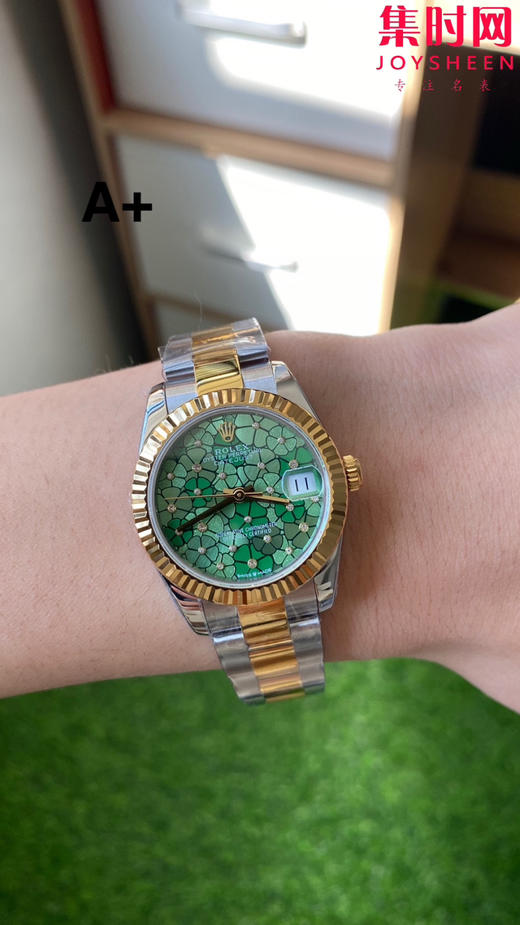 劳力士日志31系列 A+女款日志31mm 女士腕表 升级v2版 2236机 细节再次提升 新品劳力士Rolex女款蚝式日志型腕表31mm 花朵盘 到货 商品图8