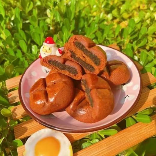 惦味 黄芪党参枣沙饼250g*3袋 （10个/袋）皮薄馅厚，软乎乎入口软糯清爽，淡淡香甜的健康粗粮糕点，老人小孩都可以放心食用； 商品图5