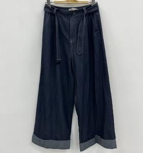 NC系腰带百搭九分裤（蓝）A夏季152520120321