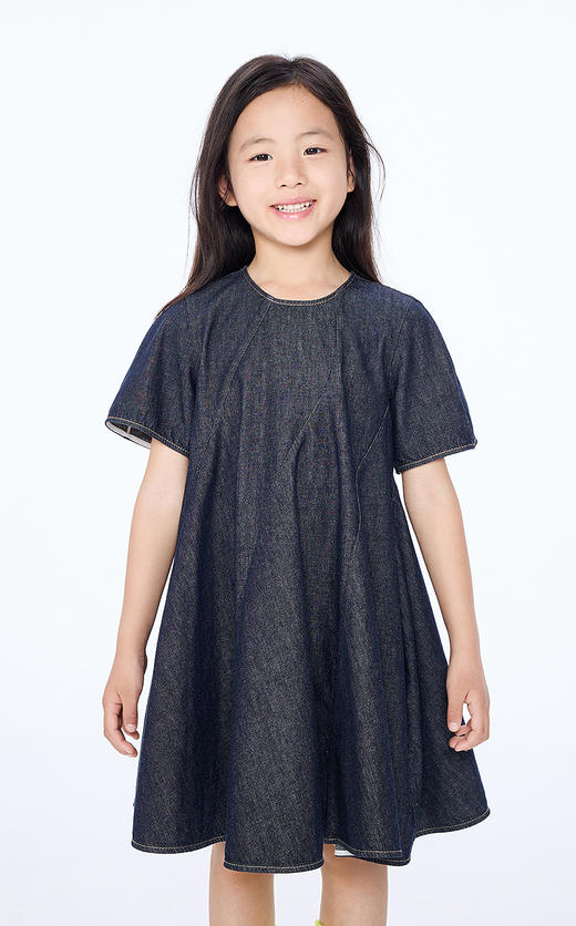 jnby  25年秋款  短袖连衣裙  1P7G10390 商品图4